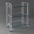 Import 2 and 3 Shelves Acrylic Rolling Drinks Serving Trolley Cart from China