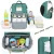 Import 2 In 1 Foldable Diaper Bag Multifunctional Portable Baby Bed Bag And Crib With Changing Mat And Stroller Strap Drop Ship from China