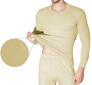 2-Piece: Men&#39;s Super Soft 100% Cotton Waffle Knit Thermal Underwear Set (S-2XL)