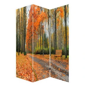 2017 hot sale new style room divider wood folding screens