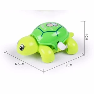 2018 Baby Tortoise Clockwork Toys Cartoon Animal Turtles Mini Crawling Wind Up Toy Educational Kids Classic Toy Random Color