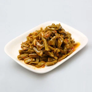 2018 Chinese Low Fat Low Card Healthy Sour String Beans made from Dried Vegetable