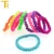 Import 2018 Fancy colored women elastic rubber hair bands from China