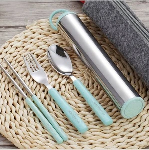 2018 Hot Selling 4pcs  Cutlery Set New Design Flatware Sets Stainless Steel Tableware Set