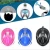 Import 2018 Top Sale Full Face 180 Degree Snorkel Mask With Mount Swimming Free Diving Mask from China