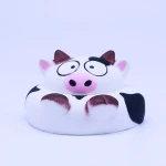 2019 New PU stress reliever soft toy cow milk squishy toys animal for kid and adult