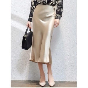 2020 custom acetate  skirts pencil skirts bodycon women&#39;s skirts  clothing factories in china