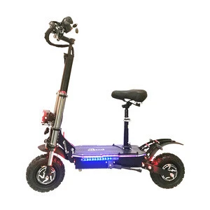 2020 latest design 11 inch 3000W*2 dual motor offroad  foldable electric scooters with china factory sale price for adults