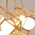 Import 2020 Most Popular  New Design Modern Simple Iron Frame luxurious chandelier Pendant Light from China