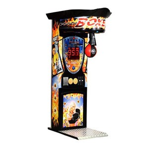 2020 new arrival coin operated boxing punch arcade game machine