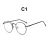 2020 optical glass fashion glasses frames optical round eyewear frame metal