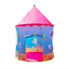2020 USA Toy Mermaid Kids Tent/Under Sea Kids Play Tent/Indoor Playhouse with pop up tent storage tote and kaleidoscope toy