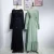Import 2021 Fashion classic dubai islamic clothing Muslim long sleeve maxi dress from China