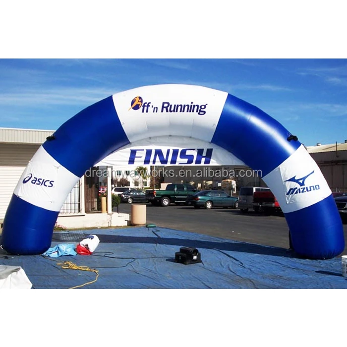 2021 Hot sale giant inflatable finish line arch for events
