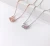 Import 2021 mother day gift fashion minimalist necklace charms choker chain swan crystal pendant necklace 925 silver jewelry necklace from China