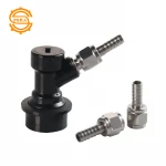 2021 new style Wholesale  Homebrew Gas in and liquid out  ball lock  keg disconnect bar  parts