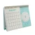 Import 2021 Unique Daily Desk Top Calendar Printing Flip Table Calendar With Clock from China