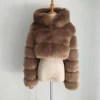 2021 winter China manufacturer ladies fashion faux fur coats women white faux fur coat faux fox fur coat
