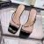Import 2021 Woman High Pumps Rhinestone Open Toe Heels Sandal Transparent Women Heel Shoes from China