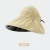 Import 2022 hot new vinyl coated outdoor sun hat UV foldable double layer Bucket hat from China