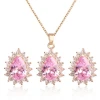 2024 Wholesale Price Fashion Jewelry Bridal Wedding Jewelry Set For Wedding Indian