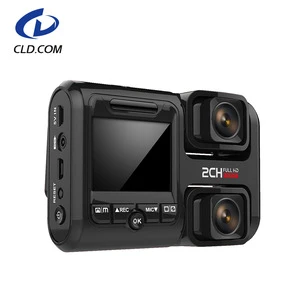 2.0IPS Screen  dash cam front and rear good sales  dual 1080p camera in one housing GPS WIFI car camera car black box