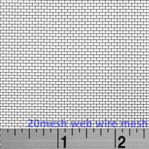 20x20mesh SS304 stainless steel woven wire mesh &amp; wire netting