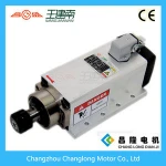 2.2kw Air Cooled High Frequency Spindle Motor with Flange for CNC Woodworking Engraving Machine