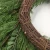 Import 24 inch christmas decorative wreath with hol cypress leaf white berry wreath from China