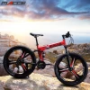 24&#39;&#39; 26&#39;&#39; Size Variable Speed Folding Mountain 18 21 24 27 Speed Bike High Carbon Steel Folding Bicycle