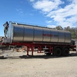 25t Asphalt transport tank semi-trailer truck trailer