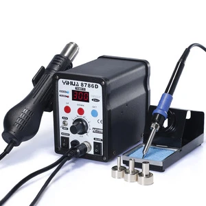 2in1 YIHUA8786D upgrade version auto hot air with soldering rework station