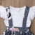 Import 2pcs Trendy Baby Clothing Sets Girls Overalls Skirt And White Romper Set M90437 from China