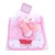 Import 3 in 1 cotton baby socks with bibs and gloves mittens set from China