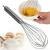 Import 3 Pack 8&quot;+10&quot;+12&quot; Egg Beater Blender Wire Whisk Ware Kitchen Cooking Stainless Steel Manual Egg Whisks from China