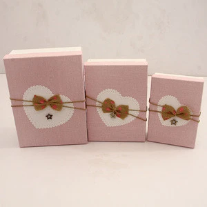 3 sizes Luxury beauty high quality small big box packaging paper box