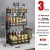 Import 3 Tier Multifunctional Kitchen Bottle Racks Kitchen Cabinet Bottle Rack Kitchen Dish Storage Shelf With Chopsticks Tube from China