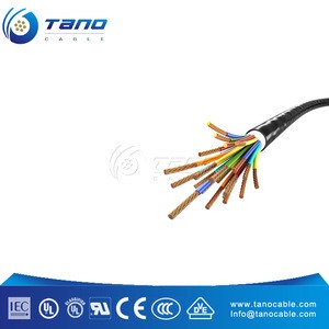 300/500V 2 pair 5 pair 10 pairs stranded Instrumentation Cable 0.5mm2 0.75mm2 1mm2 1.5mm Cu/XLPE/IS/OS/SWA/LSOH to BS standard
