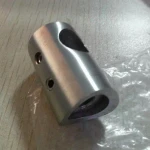 304 316 inox staircase stair balustrade stainless steel handrail railing tube pipe cross rod bar holder