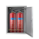 304 Stainless Steel Fire Hydrant Box Wall Mounted Fire Extinguisher Storage Sheet Metal Fabrication Service