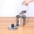 304 Stainless steel oil drain cup separator kitchen filter oil cup oil pot with lid and strainer