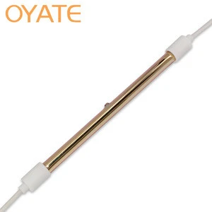 350mm 1000w gold halogen lamp infrared heating lamp paint spray booth