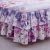 Import 3pcs set Bedding Skirt +2pcs Pillowcases Wedding Bedspread Bedsheet Mattress Cover Full Twin Queen King Size Floral Bedsheets from China
