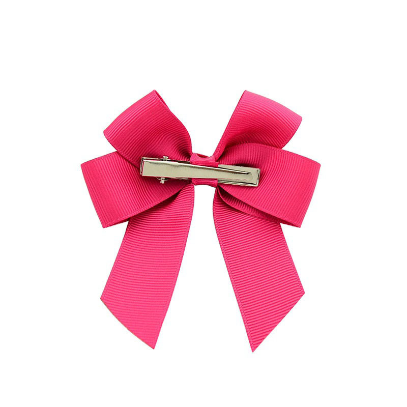 Buy 4 Inch High Quality Grosgrain Ribbon Bows With Clips Girl Pinwheel ...