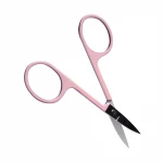 4-pieces Stainless Steel Eyelash Curler pink Eyelash Applicator Eyebrow Tweezers Set