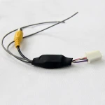 4 Pin Male RCA Connector Car Wiring Harness For Mazda Cable Wire