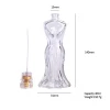 40ml Body shaped glass perfume bottle with sprayer