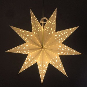 45cm Home House Decor Wedding Birthday New Year Christmas Event Party Supplies Star Paper Lantern