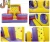 Import 4.5m High Inflatable Climbing Wall Sport Game with Inflatable Obstacle Course from China