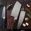 4pcs kitchen knife set Chopper knife chef knife utility knife with knife sharpener